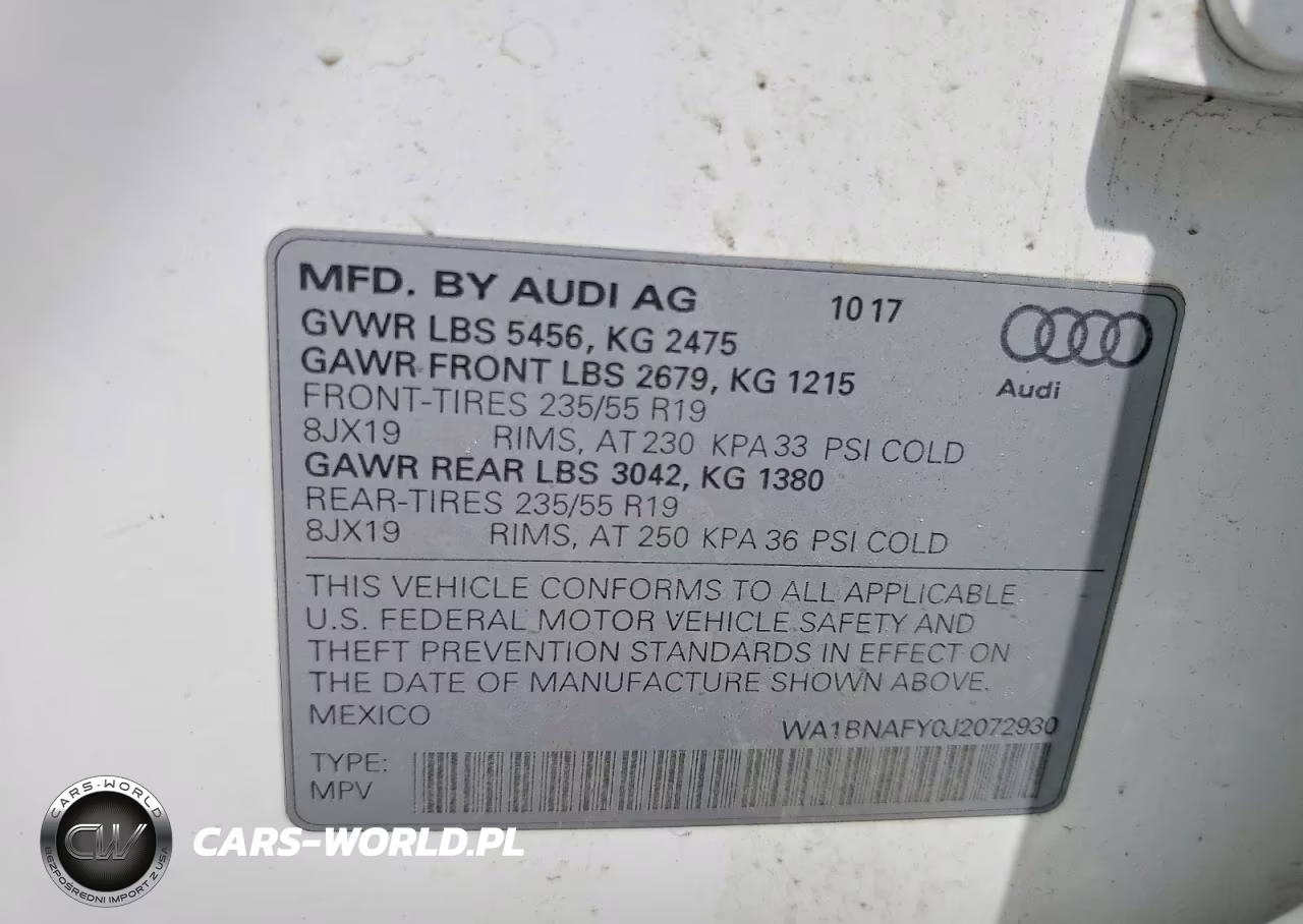 2018 Audi Q5 Premium Plus VIN:WA1BNAFY0J2072930 - 13