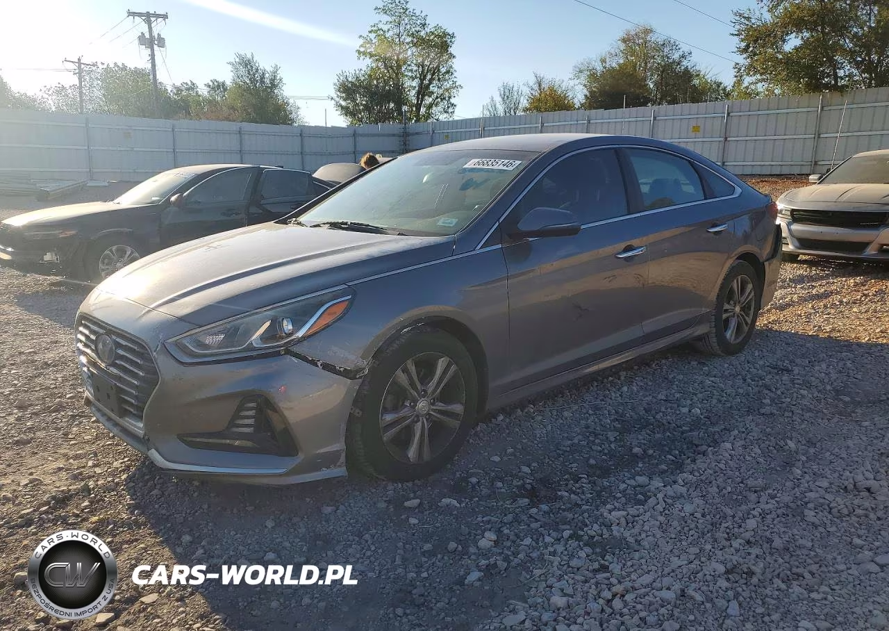 2018 Hyundai Sonata Sel VIN:5NPE34AF9JH659223 - 1