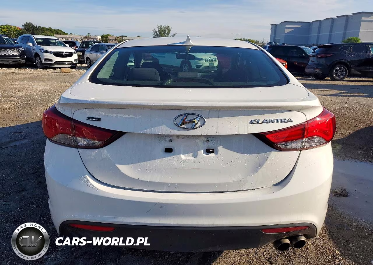 2014 Hyundai Elantra Coupe Base VIN:KMHDH6AH1EU026586 - 6