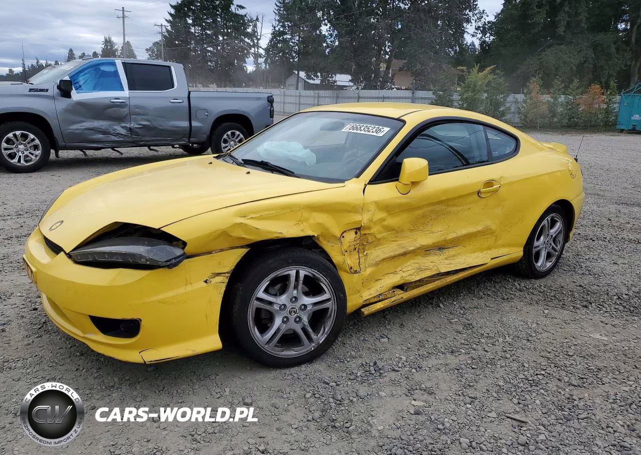 2006 Hyundai Tiburon Gt – zdjęcie 1 z 12