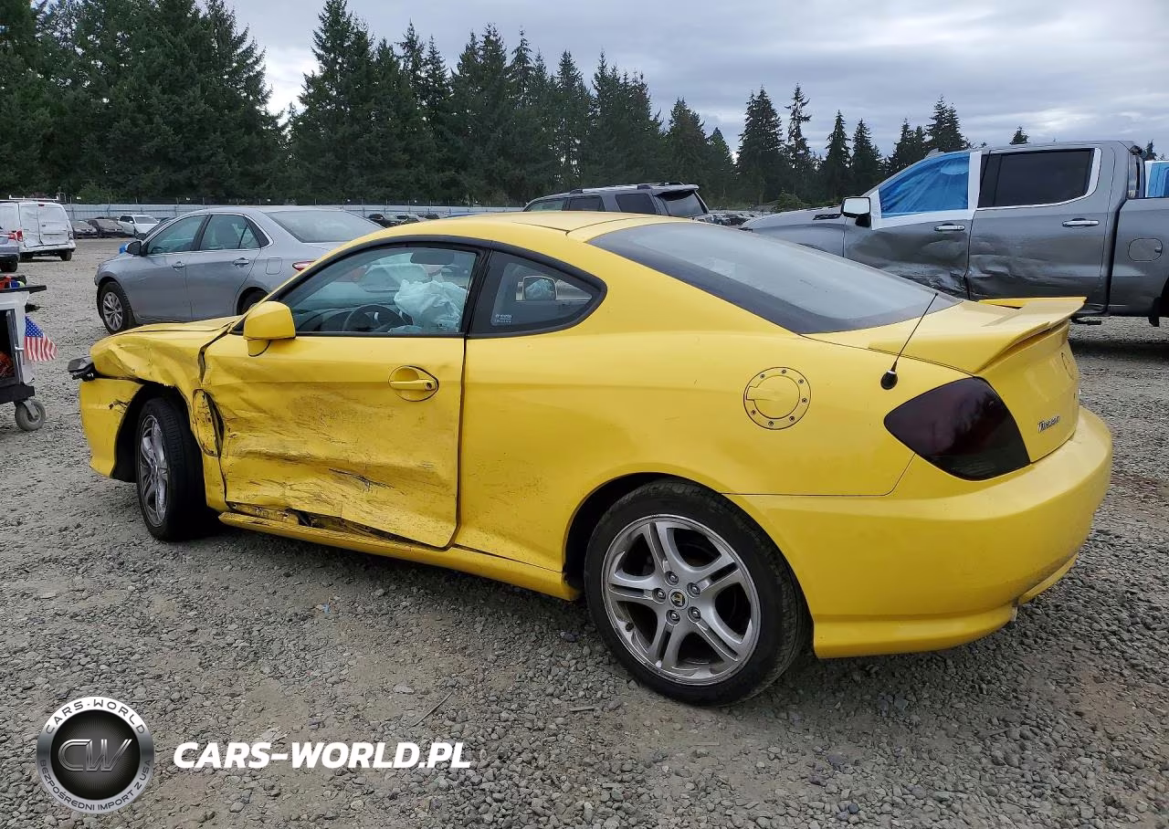 2006 Hyundai Tiburon Gt VIN:KMHHN65F26U206812 - 2