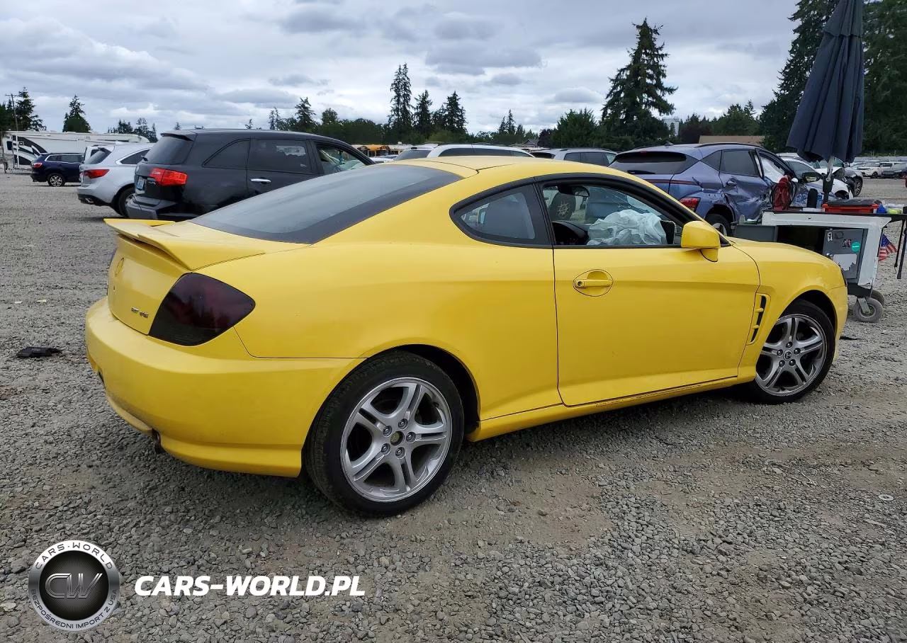 2006 Hyundai Tiburon Gt VIN:KMHHN65F26U206812 - 3