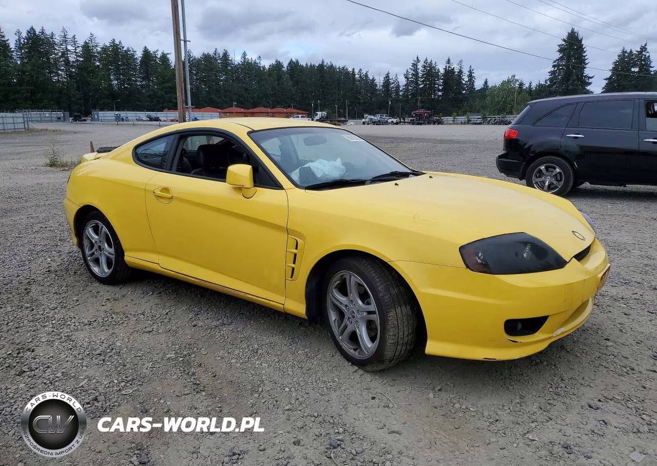 2006 Hyundai Tiburon Gt VIN:KMHHN65F26U206812 - 4