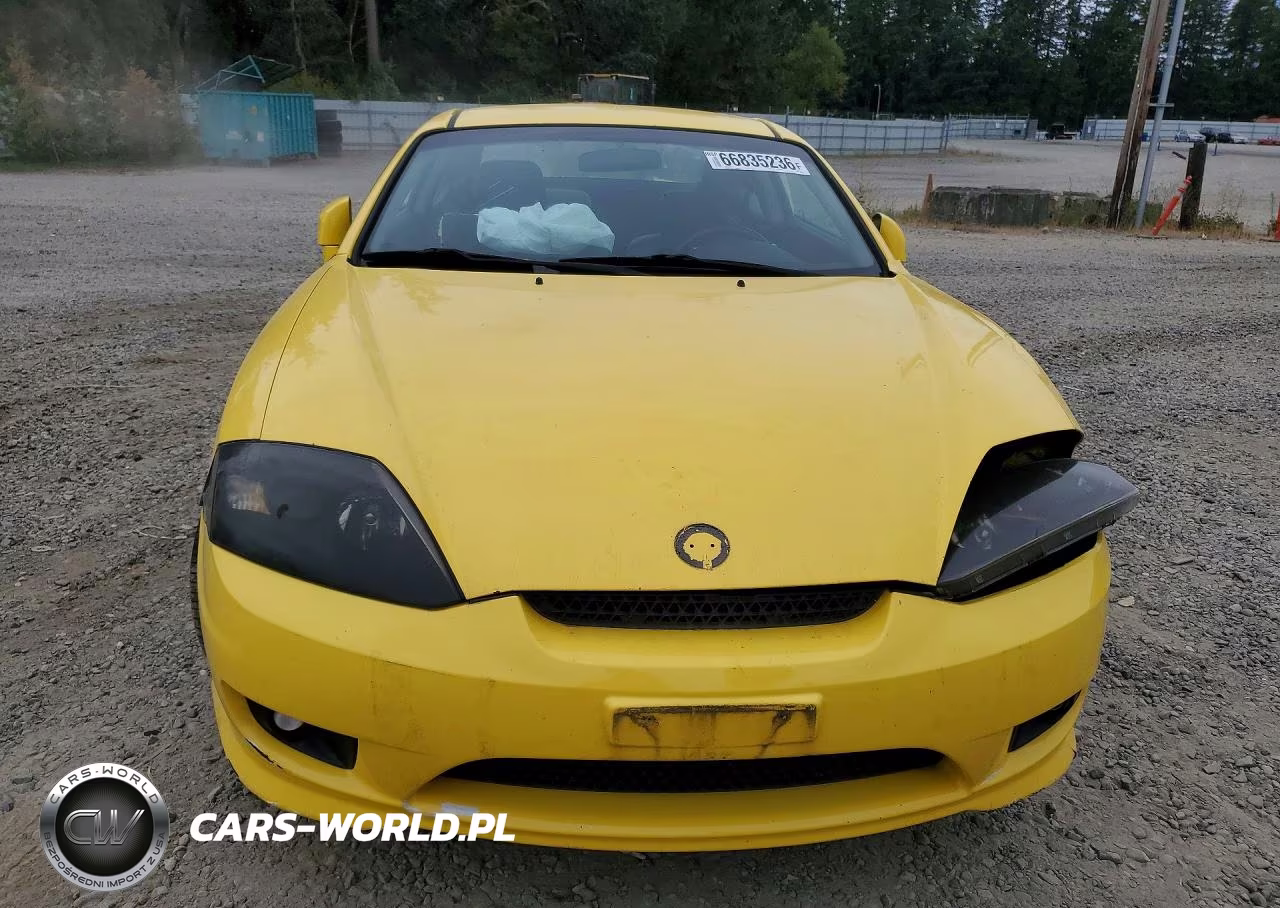2006 Hyundai Tiburon Gt VIN:KMHHN65F26U206812 - 5