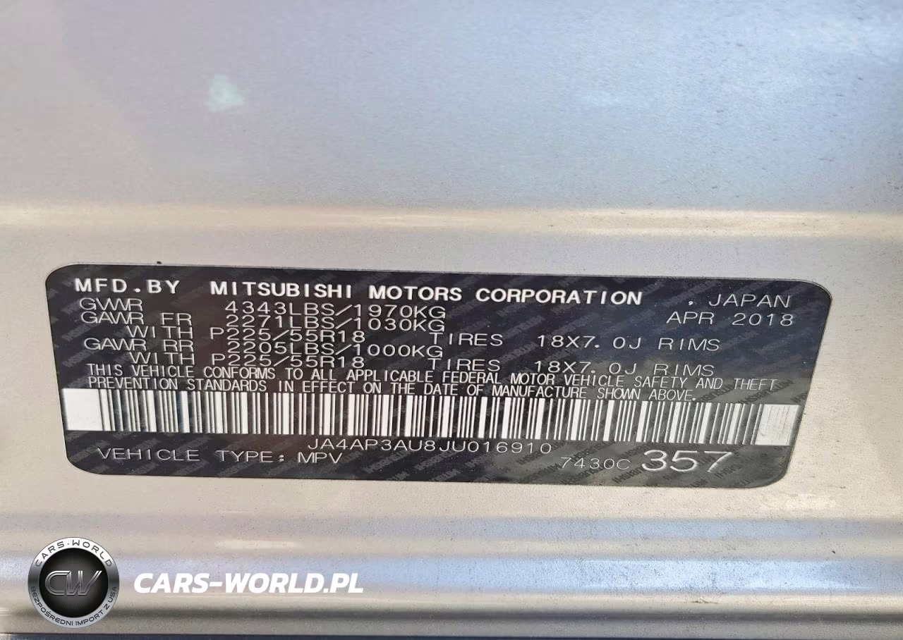 2018 Mitsubishi Outlander Sport Es VIN:JA4AP3AU8JU016910 - 13