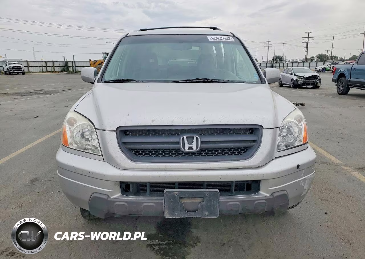 2004 Honda Pilot Exl VIN:2HKYF18544H585133 - 5