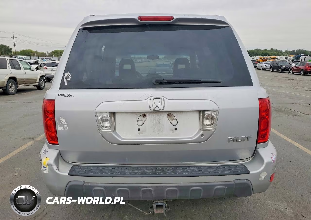 2004 Honda Pilot Exl VIN:2HKYF18544H585133 - 6