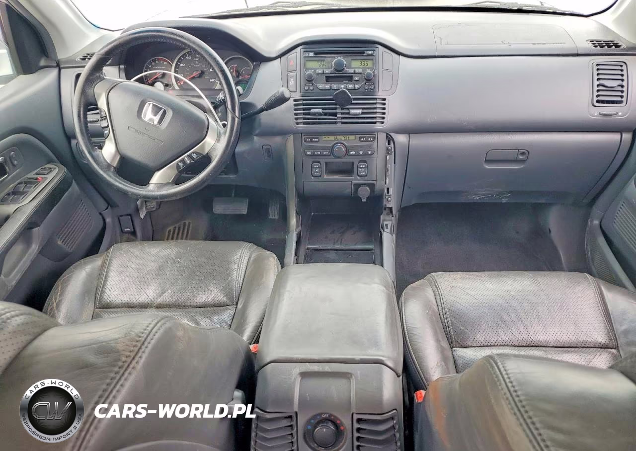 2004 Honda Pilot Exl VIN:2HKYF18544H585133 - 8