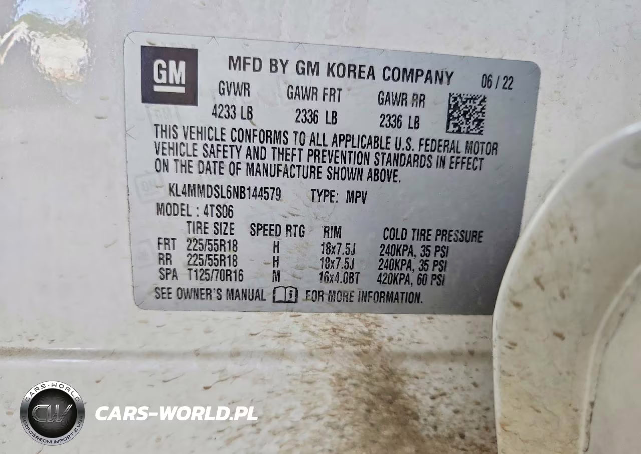 2022 Buick Encore Gx Select VIN:KL4MMDSL6NB144579 - 12