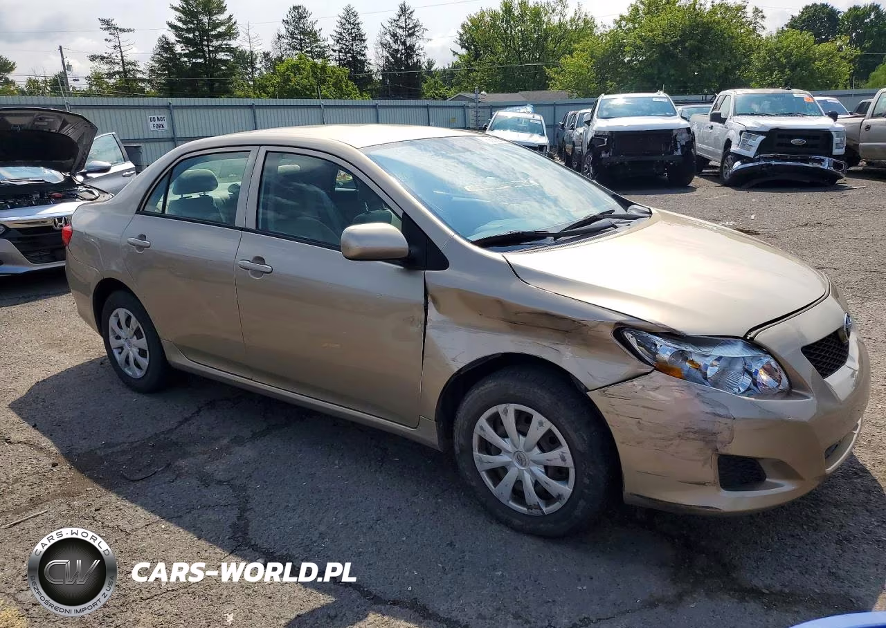 2009 Toyota Corolla Le VIN:1NXBU40E69Z037443 - 4