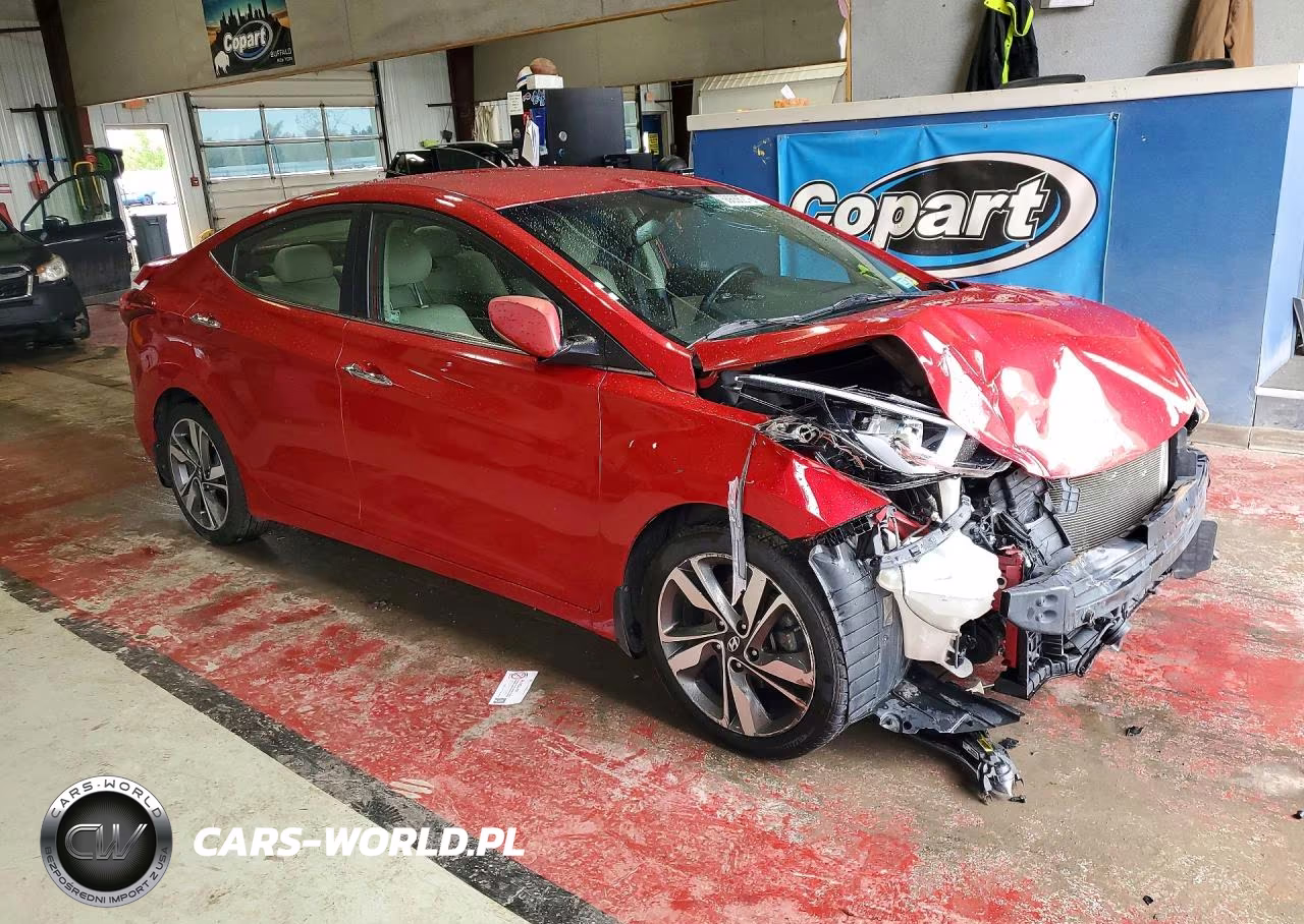 2015 Hyundai Elantra Limited VIN:KMHDH4AE6FU303714 - 4