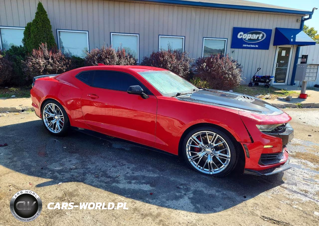 2019 Chevrolet Camaro Ss VIN:1G1FE1R75K0125864 - 4