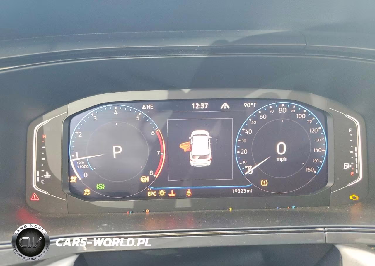 2024 Volkswagen Taos Sel VIN:3VV4X7B2XRM052896 - 9