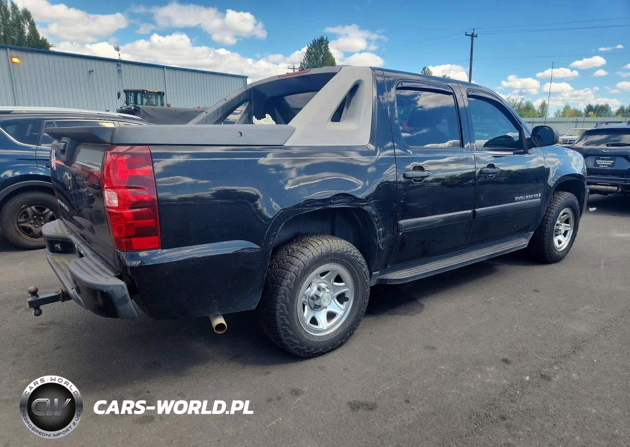 2009 Chevrolet Avalanche K1500 Ls VIN:3GNFK120X9G179848 - 3
