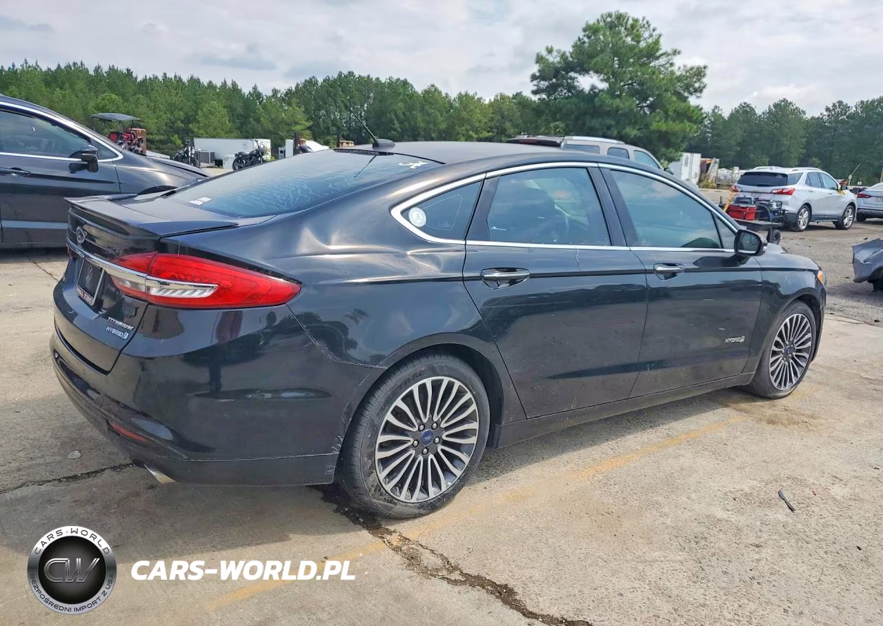 2018 Ford Fusion Titanium-Platinum Hev VIN:3FA6P0RU2JR102774 - 3