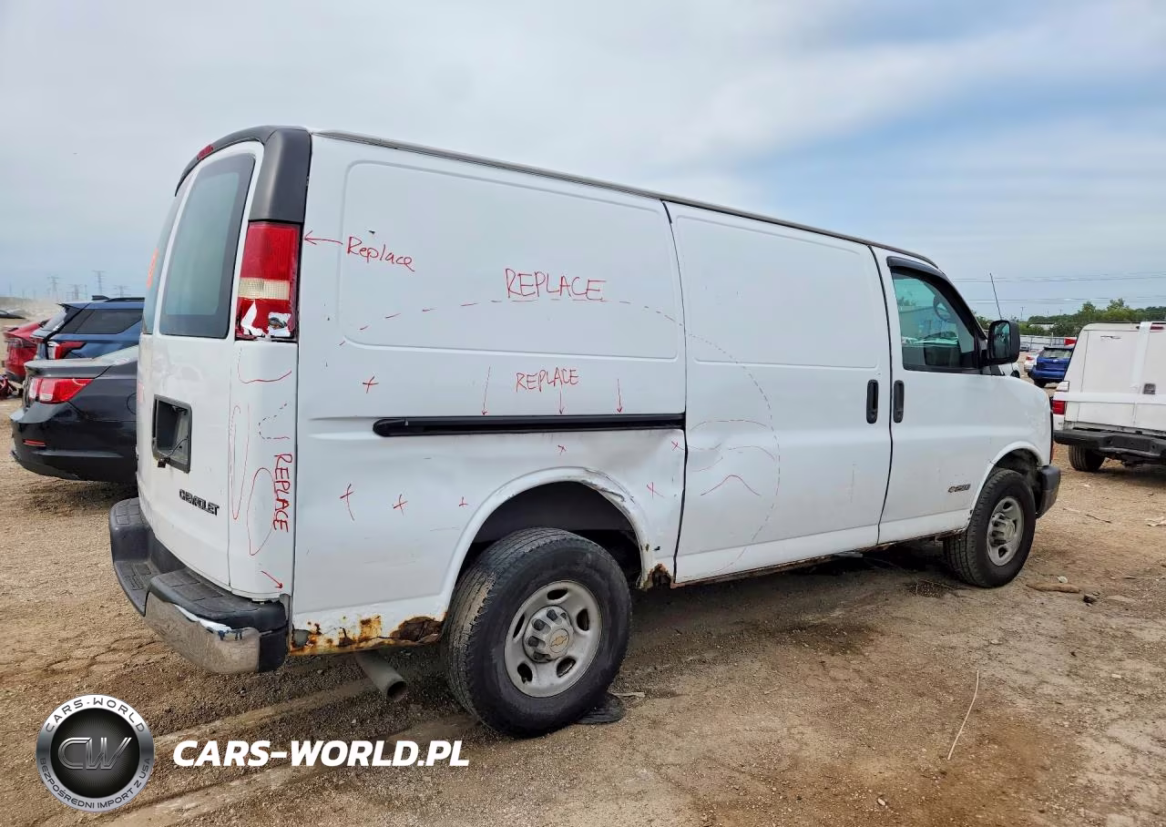 2005 Chevrolet Express G2500 VIN:1GCGG25VX51117970 - 3