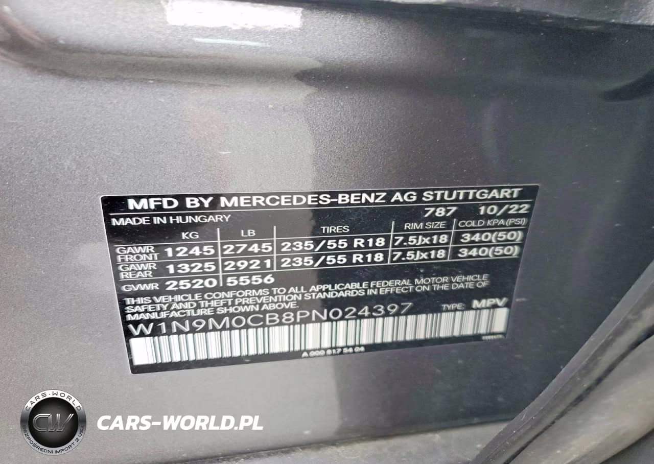 2023 Mercedes-Benz Eqb 250+ VIN:W1N9M0CB8PN024397 - 13