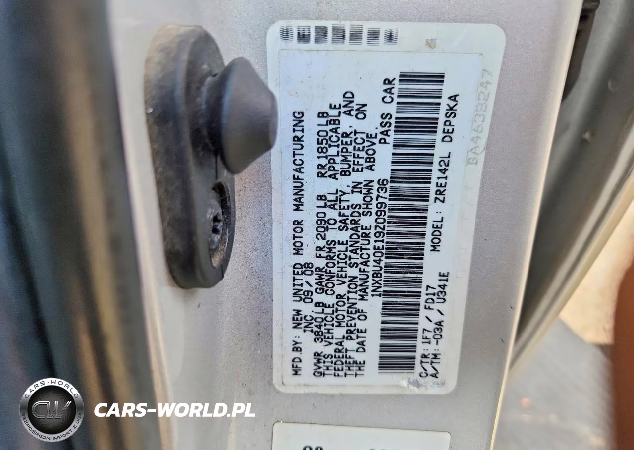 2009 Toyota Corolla S VIN:1NXBU40E19Z099736 - 12