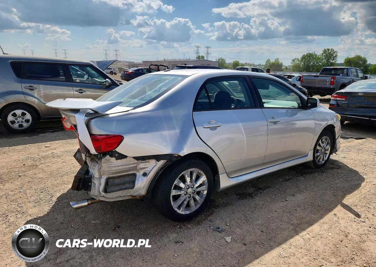 2009 Toyota Corolla S VIN:1NXBU40E19Z099736 - 3
