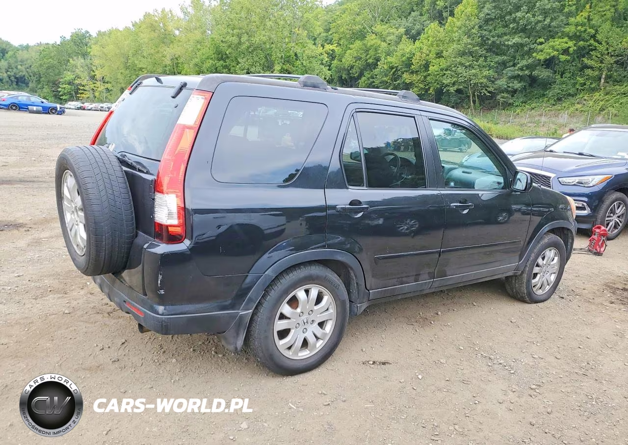2006 Honda Cr-V Se VIN:SHSRD78906U425664 - 3