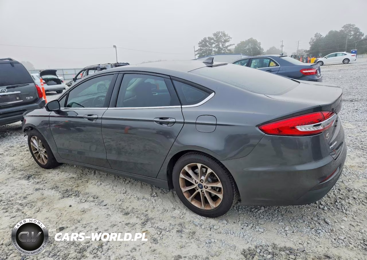 2019 Ford Fusion Se VIN:3FA6P0HD8KR246204 - 2