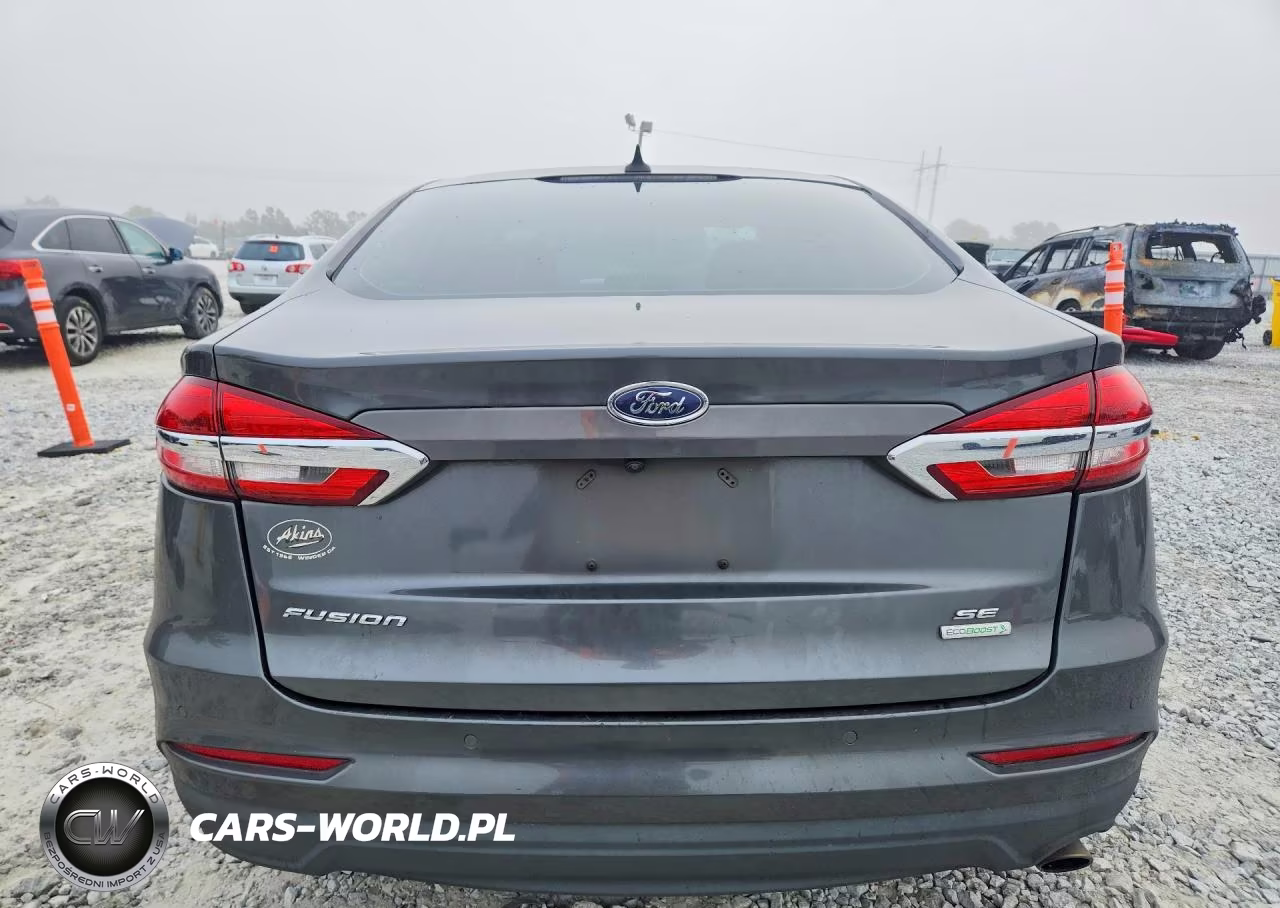 2019 Ford Fusion Se VIN:3FA6P0HD8KR246204 - 6