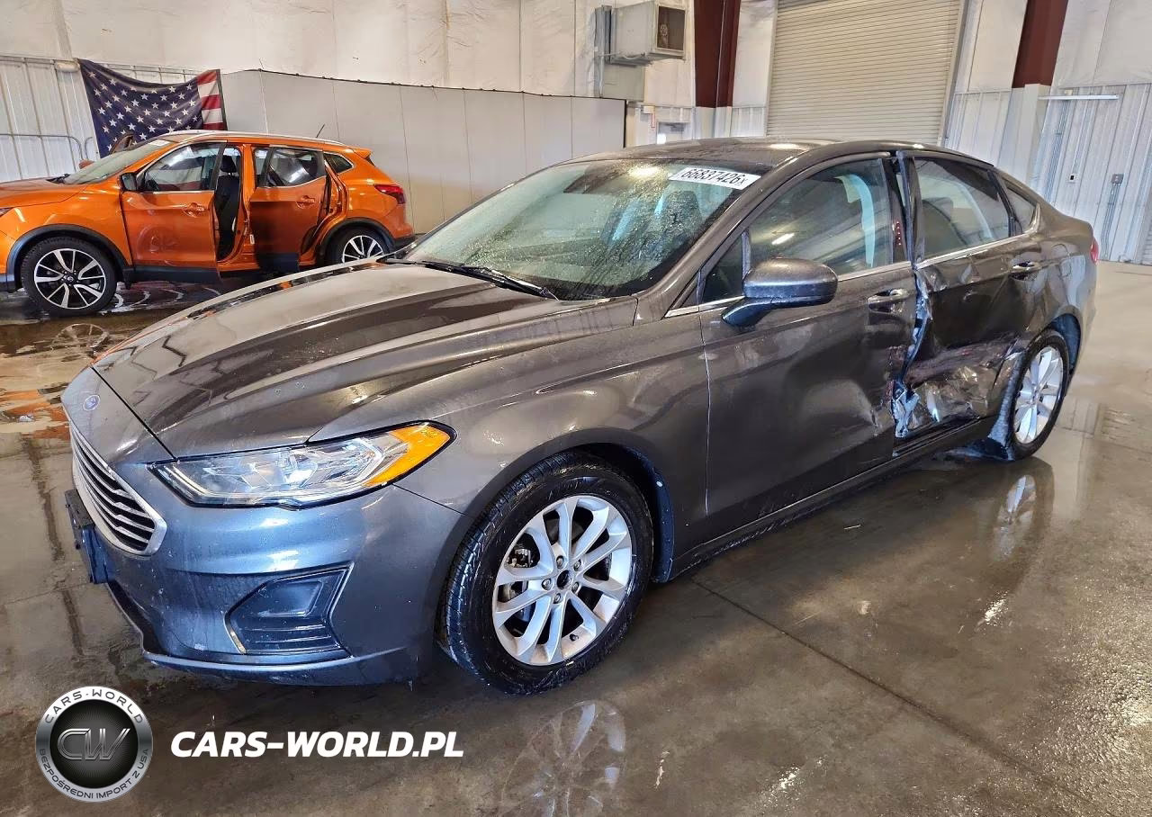 2020 Ford Fusion Se VIN:3FA6P0H76LR139003 - 1
