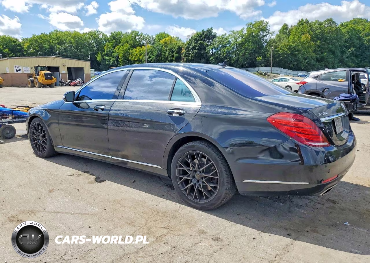 2015 Mercedes-Benz S 550 4Matic VIN:WDDUG8FBXFA073468 - 2