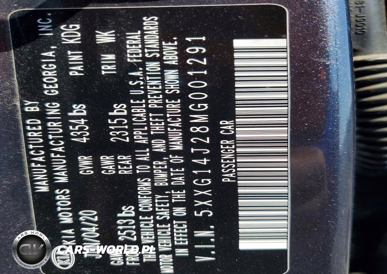 2021 Kia K5 Lxs VIN:5XXG14J28MG001291 - 12
