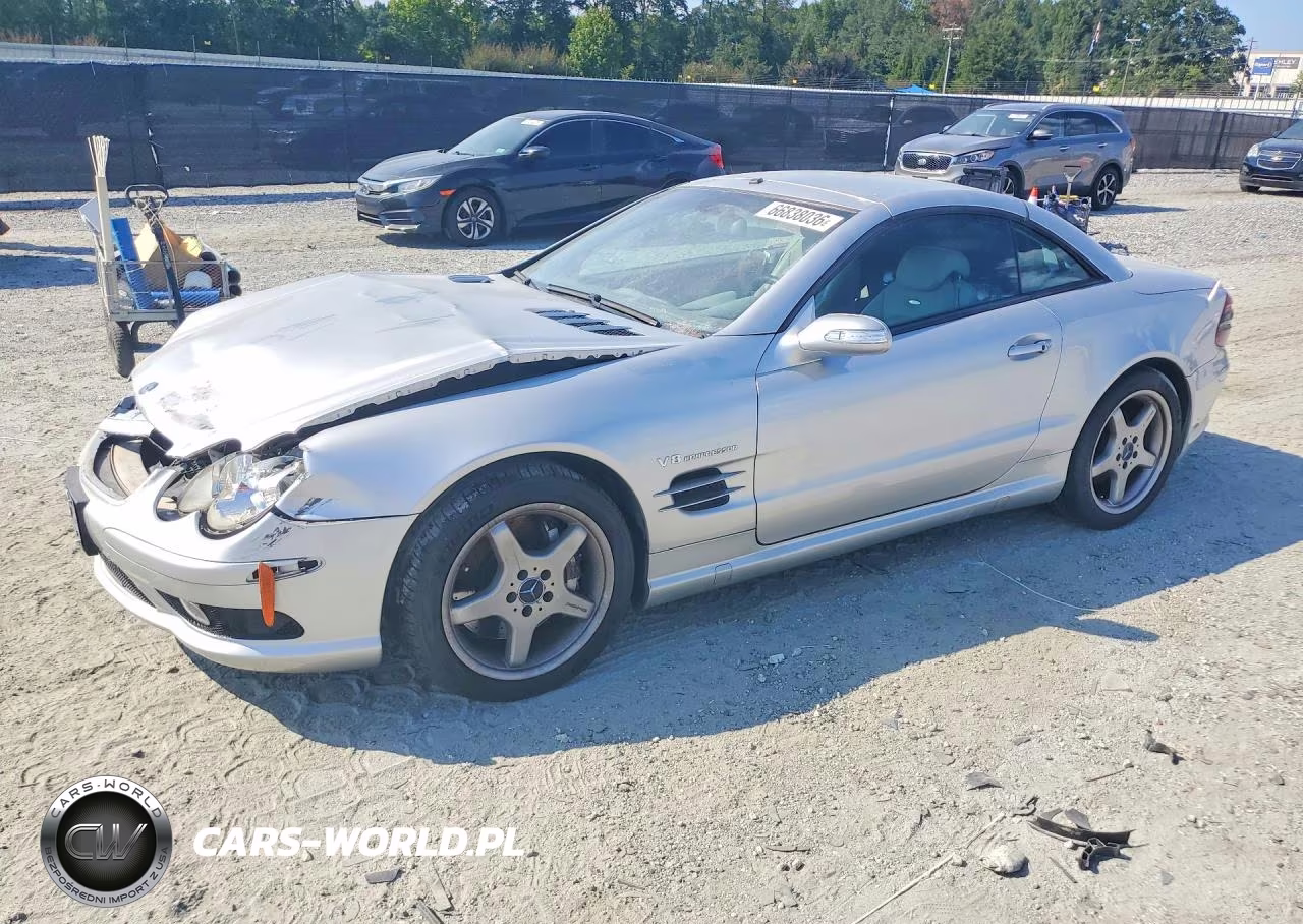 2004 Mercedes-Benz Sl 55 Amg VIN:WDBSK74F34F080499 - 1
