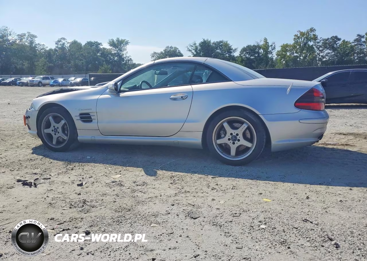 2004 Mercedes-Benz Sl 55 Amg VIN:WDBSK74F34F080499 - 2