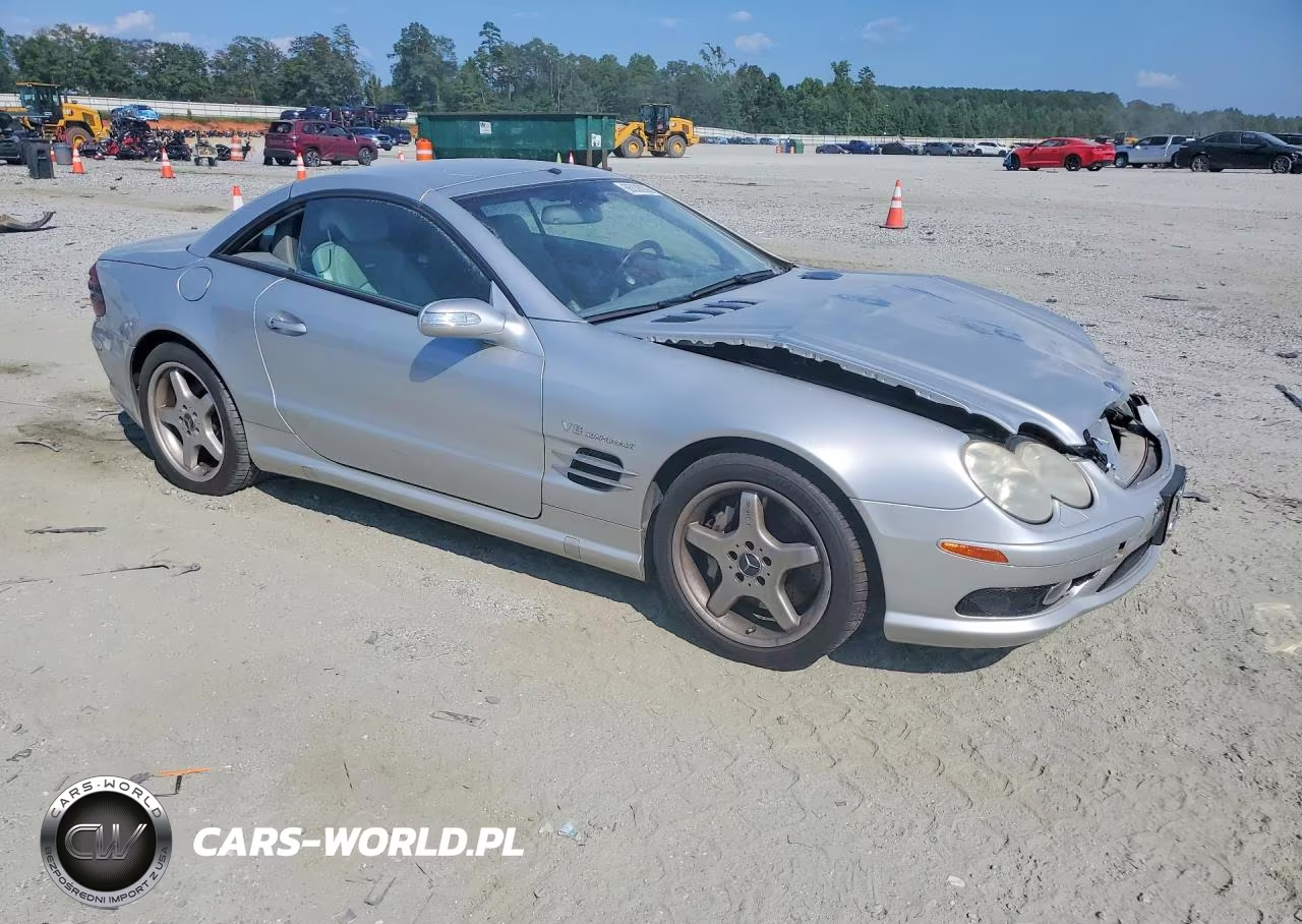 2004 Mercedes-Benz Sl 55 Amg VIN:WDBSK74F34F080499 - 4