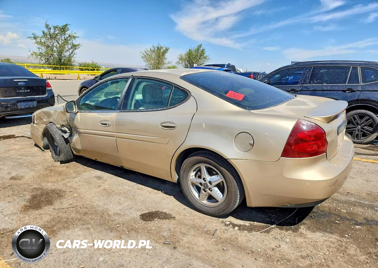 2004 Pontiac Grand Prix Gt VIN:2G2WP522541227359 - 2