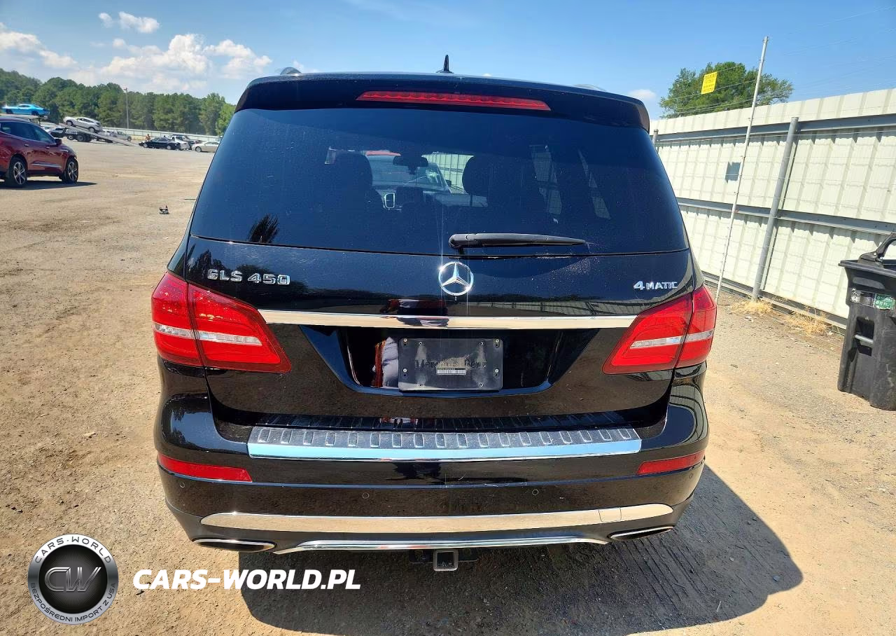 2017 Mercedes-Benz Gls 450 4Matic VIN:4JGDF6EE5HA789853 - 6