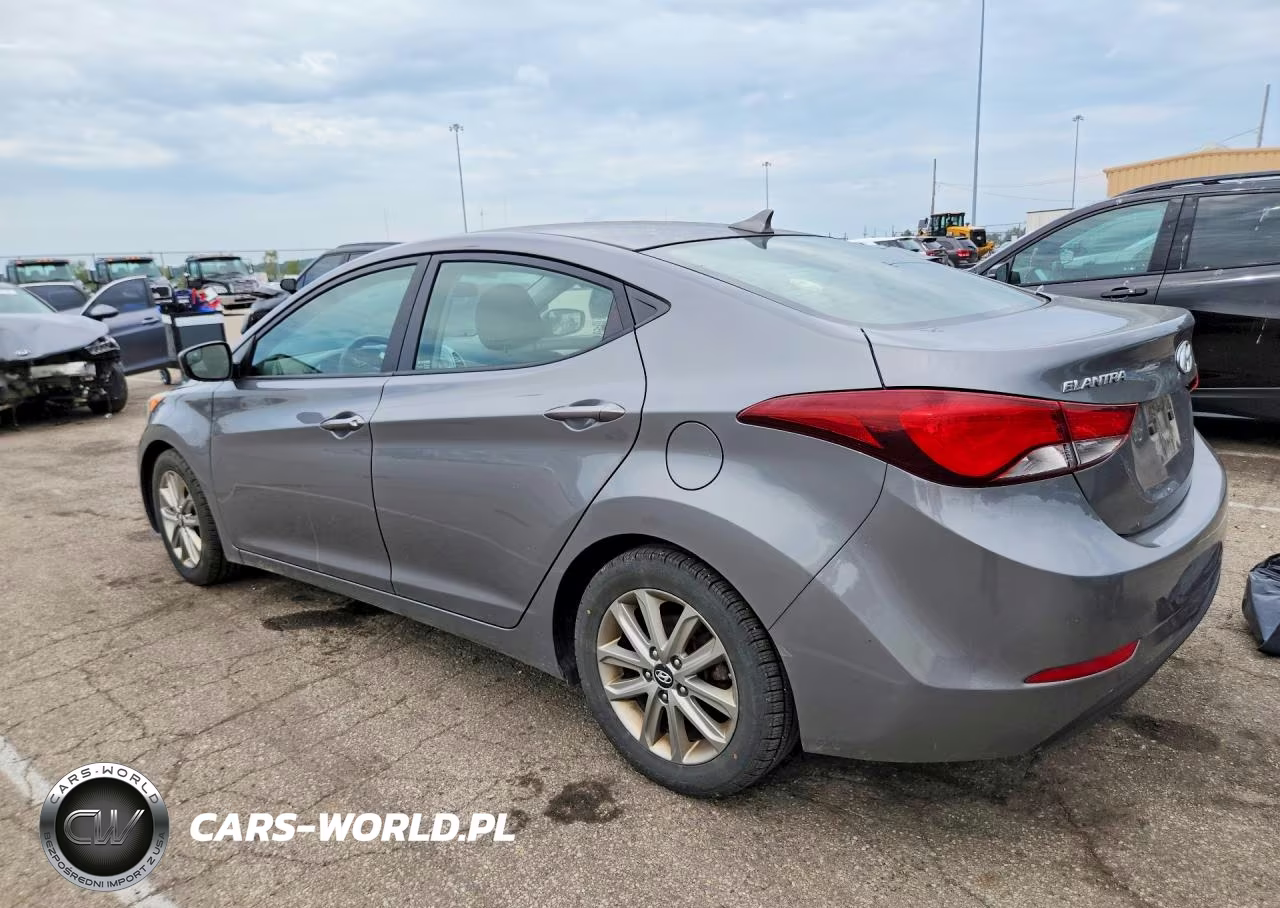 2014 Hyundai Elantra Se VIN:5NPDH4AE6EH515509 - 2