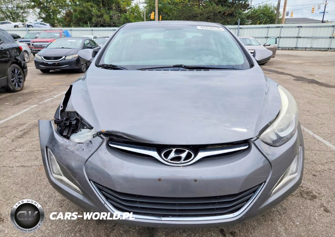 2014 Hyundai Elantra Se VIN:5NPDH4AE6EH515509 - 5
