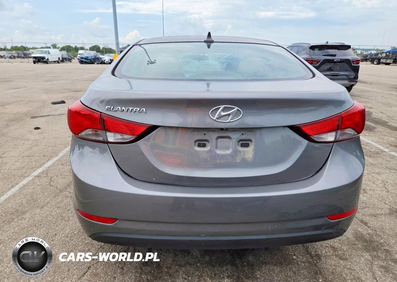 2014 Hyundai Elantra Se VIN:5NPDH4AE6EH515509 - 6
