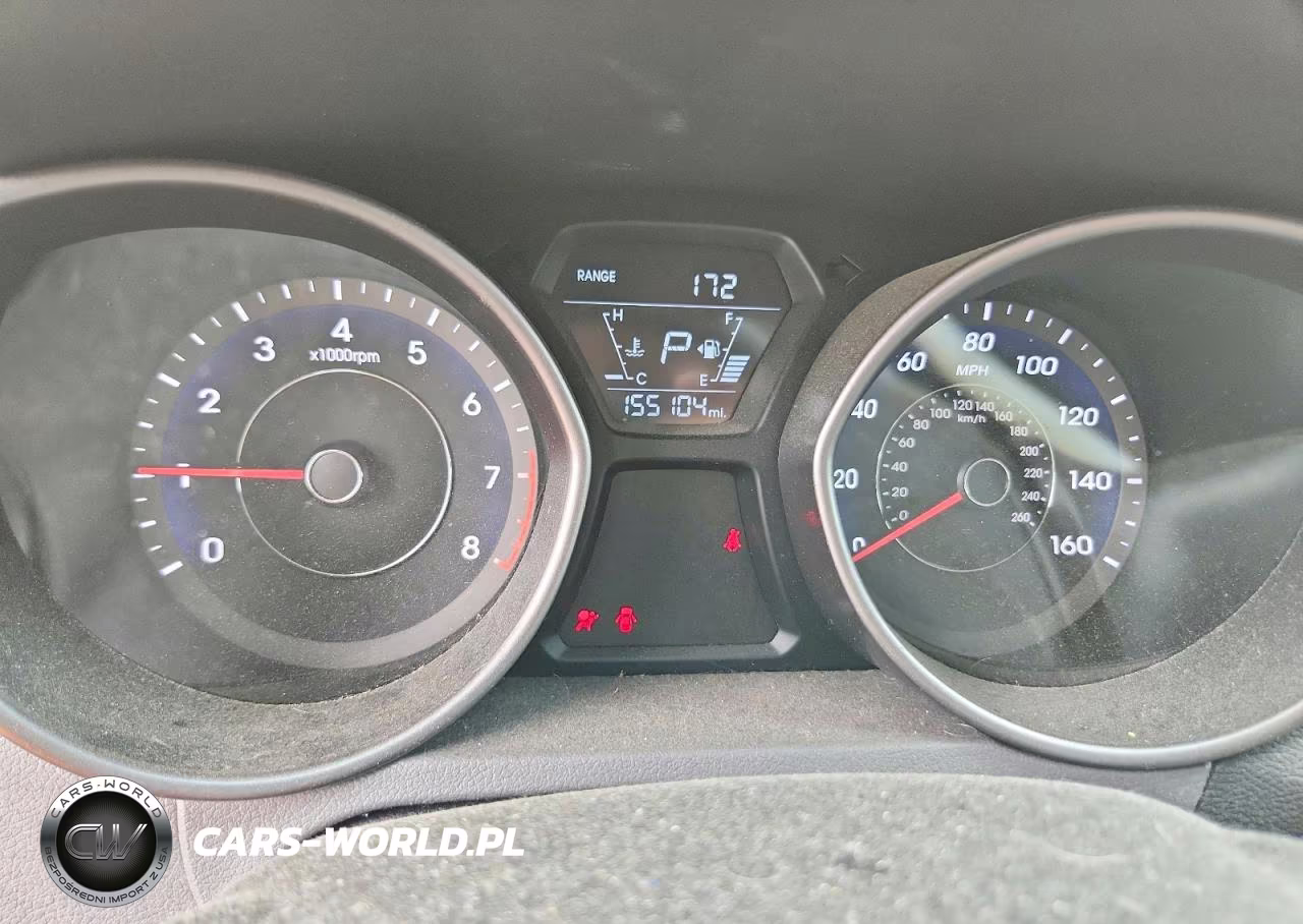 2014 Hyundai Elantra Se VIN:5NPDH4AE6EH515509 - 9