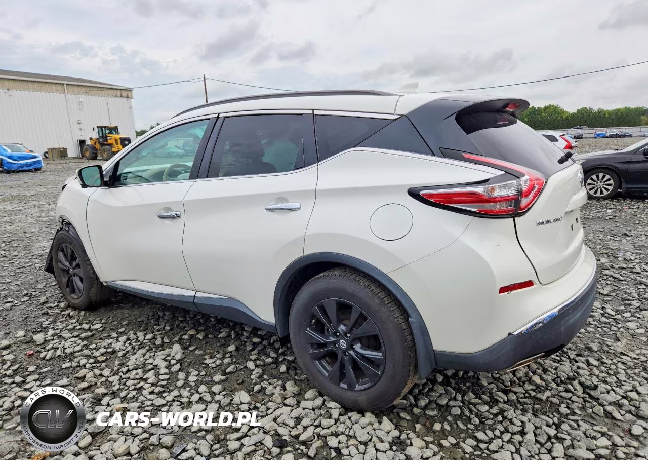 2018 Nissan Murano Sv VIN:5N1AZ2MG0JN203502 - 2