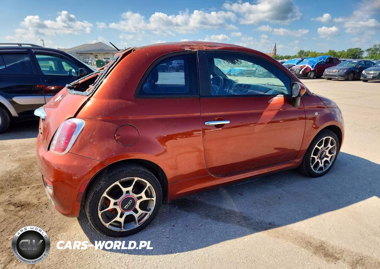 2013 Fiat 500 Sport VIN:3C3CFFBR2DT523110 - 3