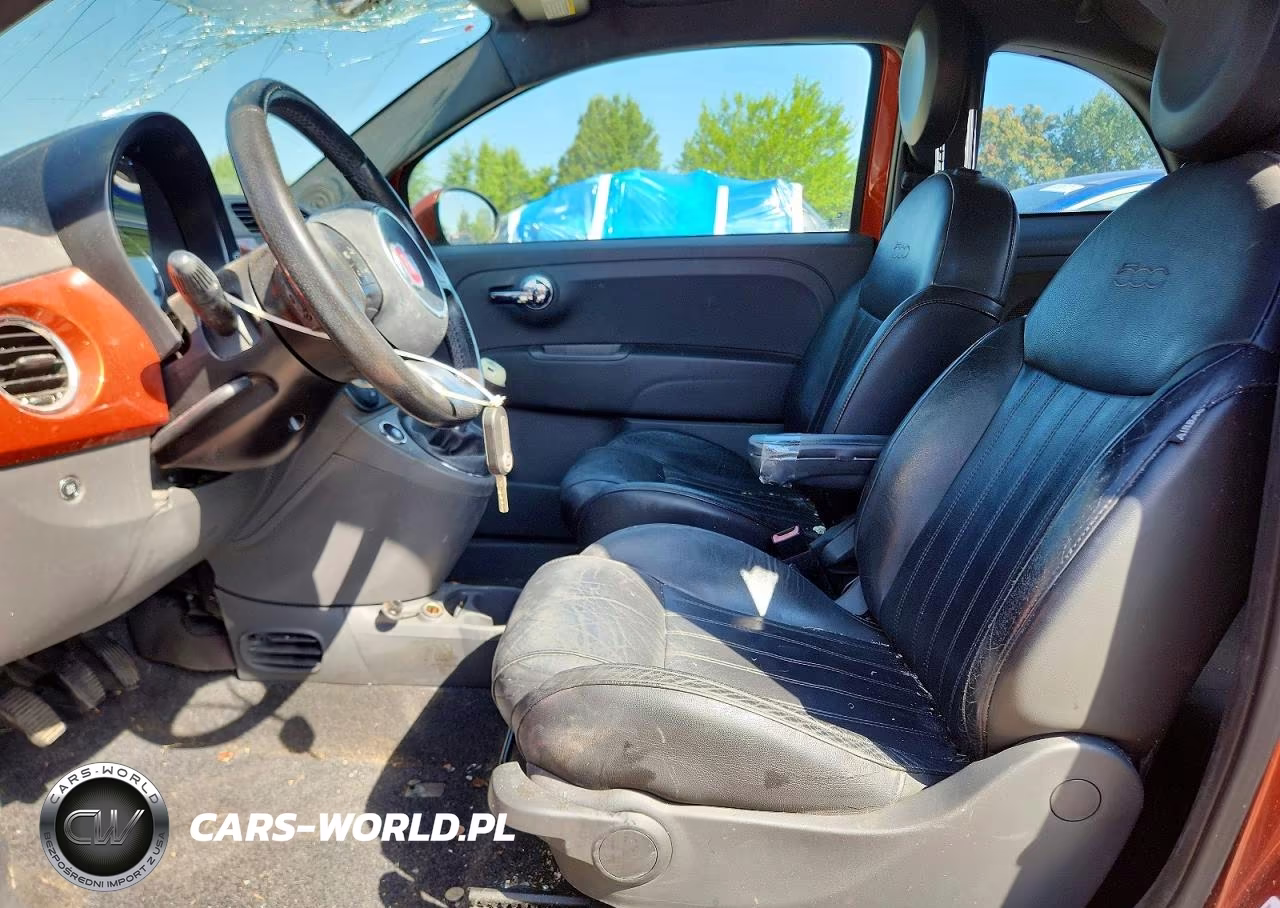 2013 Fiat 500 Sport VIN:3C3CFFBR2DT523110 - 7