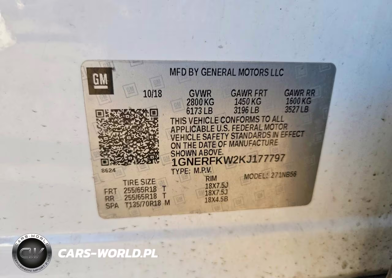 2019 Chevrolet Traverse Ls VIN:1GNERFKW2KJ177797 - 13