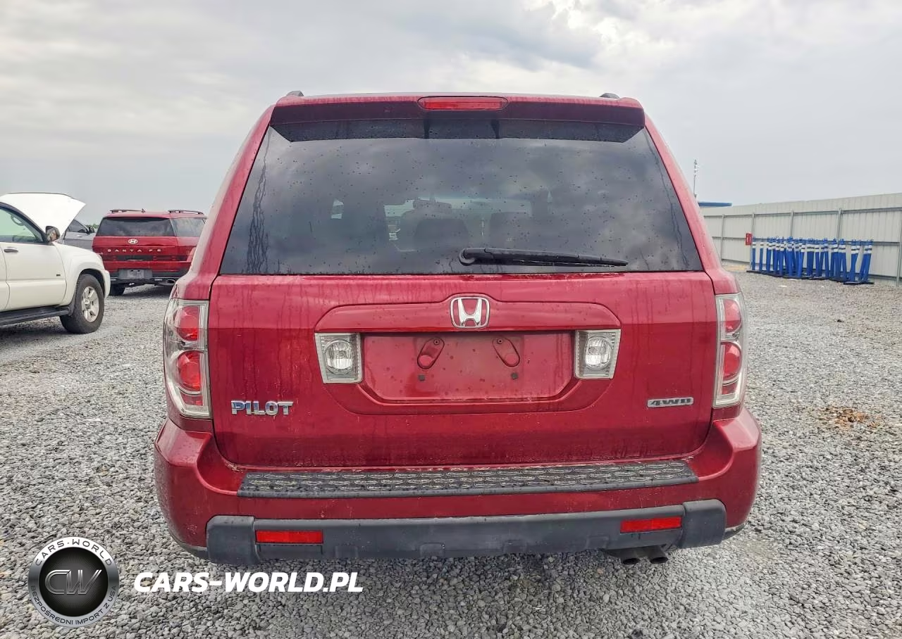 2006 Honda Pilot Ex VIN:5FNYF185X6B026042 - 6