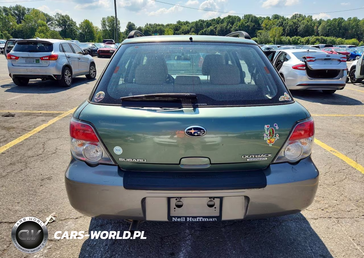 2006 Subaru Impreza Outback Sport VIN:JF1GG68616H800635 - 6