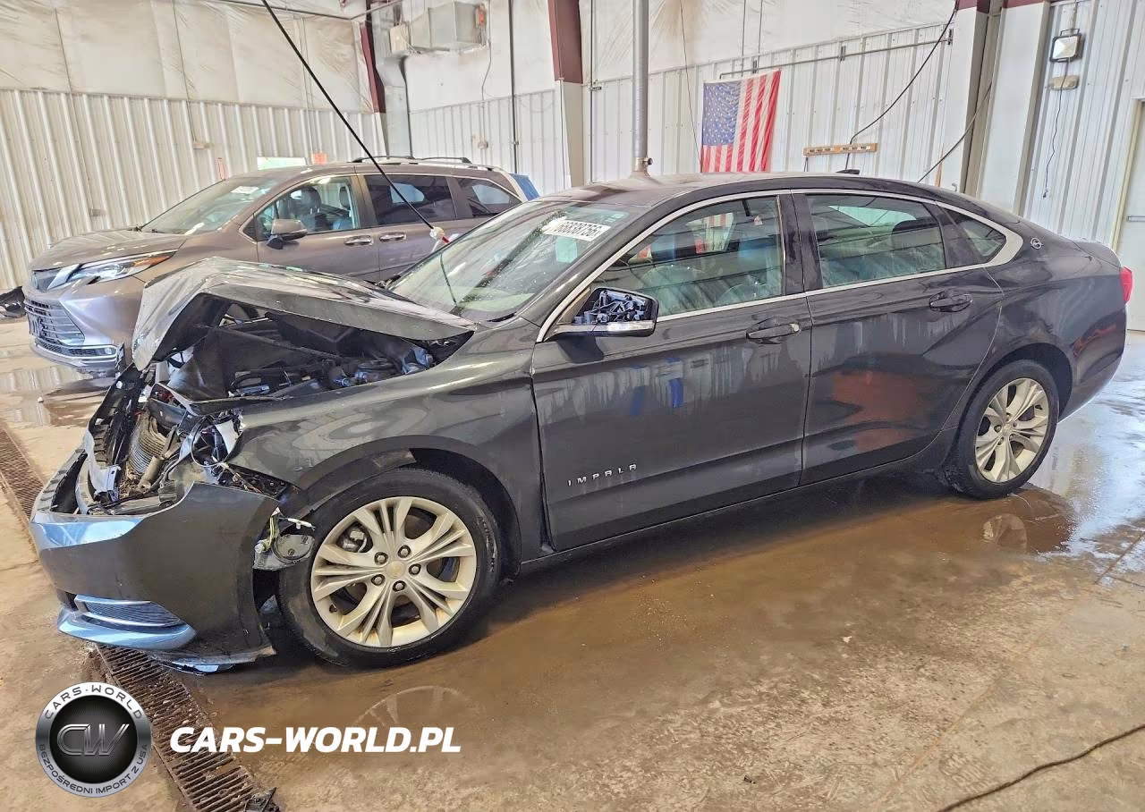 2015 Chevrolet Impala Lt VIN:2G1125S34F9204276 - 1