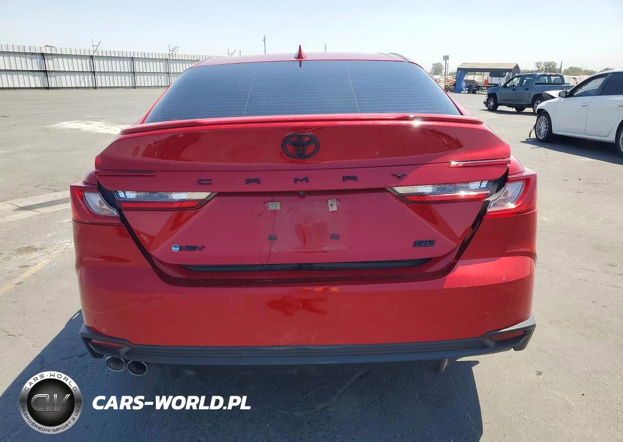 2026 Toyota Camry Se VIN:4T1DAACK7TU215613 - 6