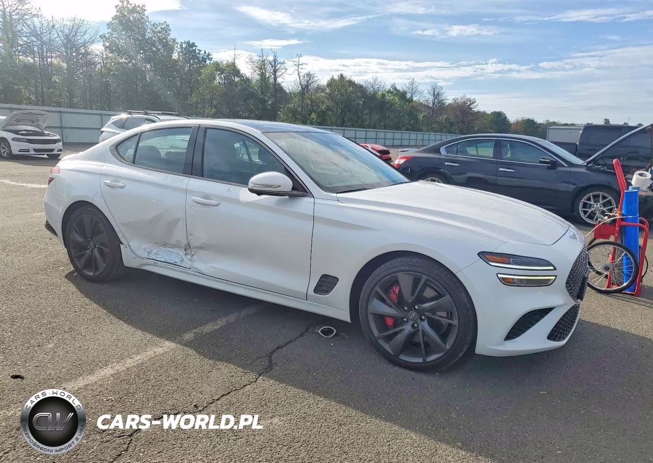 2023 Genesis G70 3.3T Standard VIN:KMTG54TE9PU124576 - 4