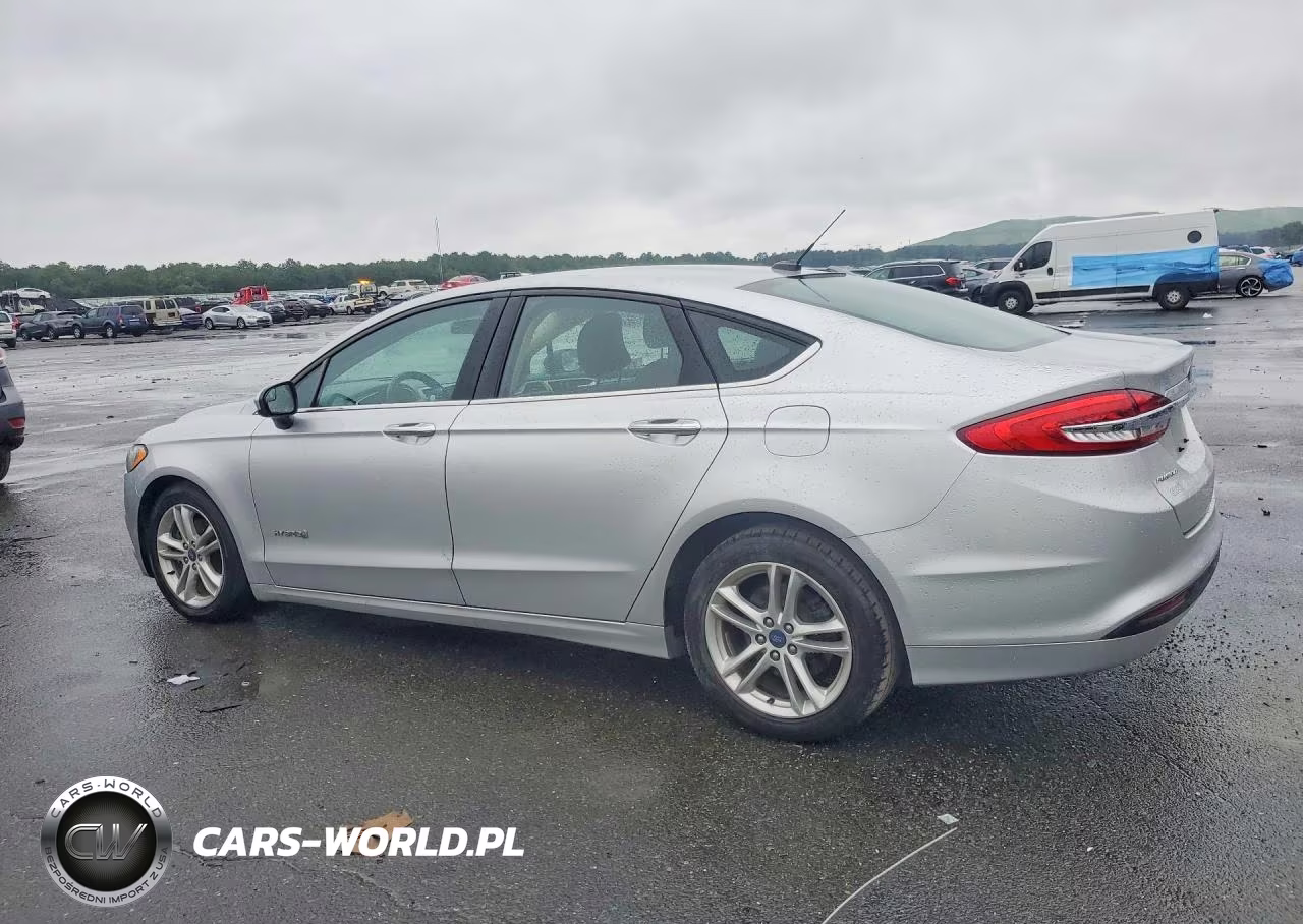 2018 Ford Fusion Se Hybrid VIN:3FA6P0LU8JR170196 - 2