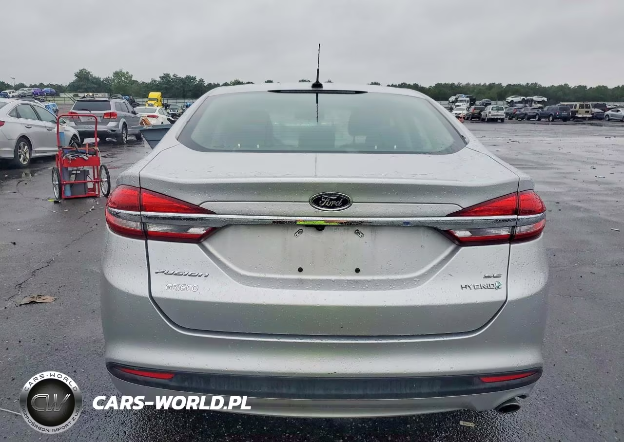 2018 Ford Fusion Se Hybrid VIN:3FA6P0LU8JR170196 - 6