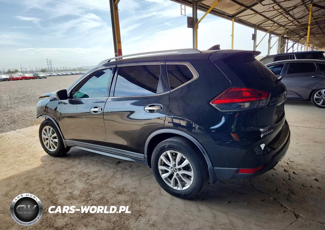 2017 Nissan Rogue Sv VIN:KNMAT2MT4HP610465 - 2